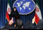 Iran's Foreign Ministry Spokeswoman Marziyeh Afkham condemned a Wednesday terrorist attack in the Pakistani city of Karachi that killed scores of Shiite Muslims on a bus. (Image via Tasnim News Agency)