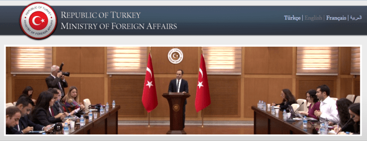 Turkey's Minister of Foreign Affairs condemns Karachi shooting and expresses condolences to the families of the affected. (Image via Minister of Foreign Affairs - Turkey)