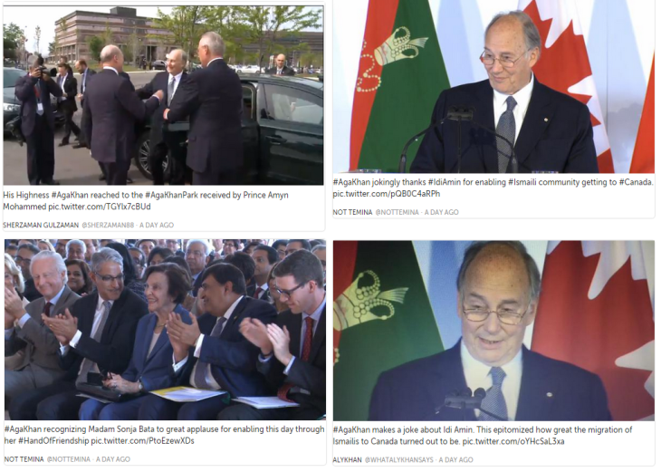 Storify: Toronto Connected – Ontario meet the Ismaili Imamat, Toronto meet your new park