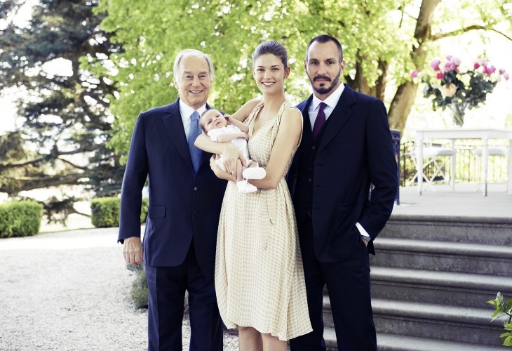 Prince Irfan, the first child of Prince Rahim and Princess Salwa