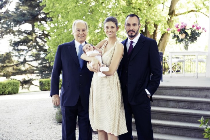 Prince Irfan, the first child of Prince Rahim and Princess Salwa