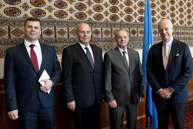 Delegation of Aga Khan Development Network at Geneva Consultations on Syria