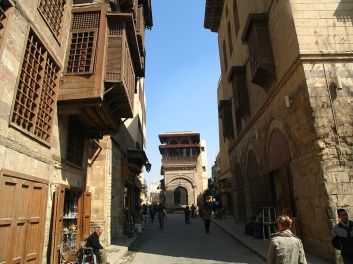 Muizz street in Cairo