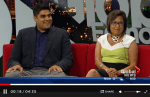 Arif Karmali and Naz Hasham on Global News talking about Partnership Walk in Canada