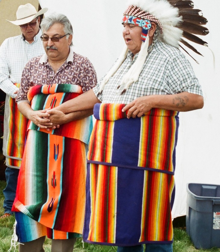 First Ismaili ever to be “honourary chief” of Tsuu T’ina tribe in Southern Alberta, Canada!