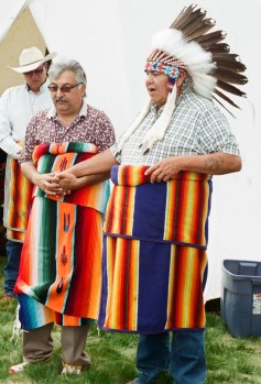 First Ismaili ever to be “honourary chief” of Tsuu T’ina tribe in Southern Alberta, Canada!