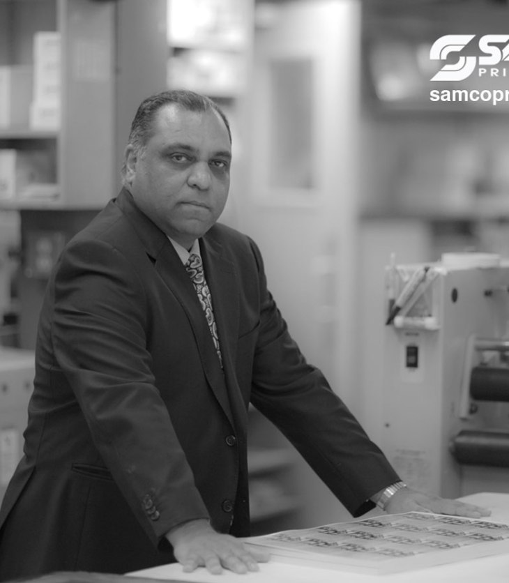 Sam Hirji of Samco Printers: Celebrating 30 years of partnership – committed to Ending Global Poverty