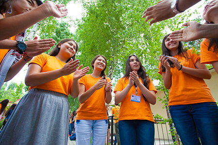 UCA Summer Camp Participants Learnt in Different Ways