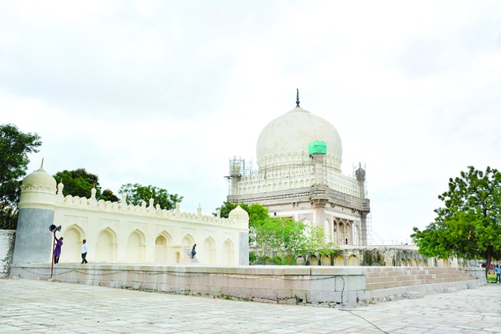 Idgah at Qutub Shahi Tombs restored in time for Eid-ul-Adha