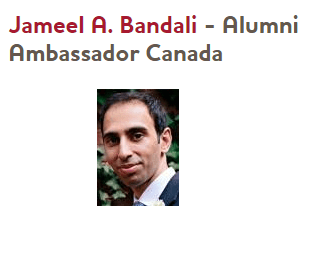 Jameel Bandali appointed Alumni Ambassador for Institute of Development Studies