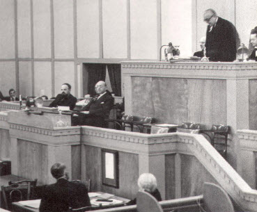 Imam Sultan Mahomed Shah was elected President of the League of Nations for its 18th Assembly ((Photo: The Ismailis: An Illustrated History)