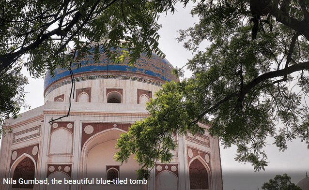 Nila Gumbad - AKTC - Humayun Tomb Complex