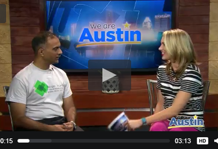 Ahmed Moledina on KEYE TV: Aga Khan Foundation Run Austin