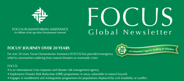 July 2015 FOCUS Humanitarian Newsletter