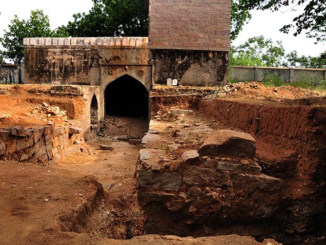 Aga Khan Trust for Culture excavation unearths a 'Summer Palace' and a buried tunnel