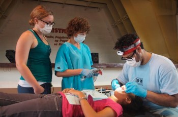 University of Alberta dentistry student Jameel Popatia was one of two local students who participated in the recent trip to the Philippines.