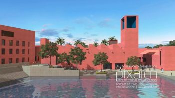 Virtual walkthrough of Aga Khan University’s proposed Faculty of Arts and Science, Pakistan