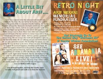 Arif merani Memorial Fundraiser