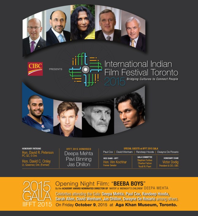 International Indian Film Festival Toronto Gala will be hosted at the Aga Khan Museum International Indian Film Festival Toronto Gala will be hosted at the Aga Khan Museum