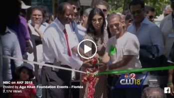 NBC News on Aga Khan Foundation Florida's Walk