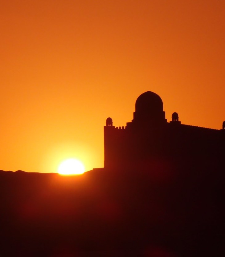 Sunrise at the Aga Khan Mausoleum, Aswan, Egypt