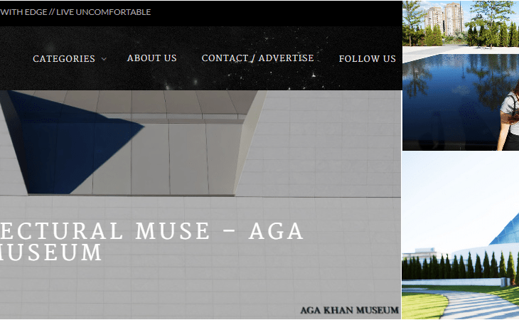 Architectural Muse – Aga Khan Museum (image via Urbanebloc)