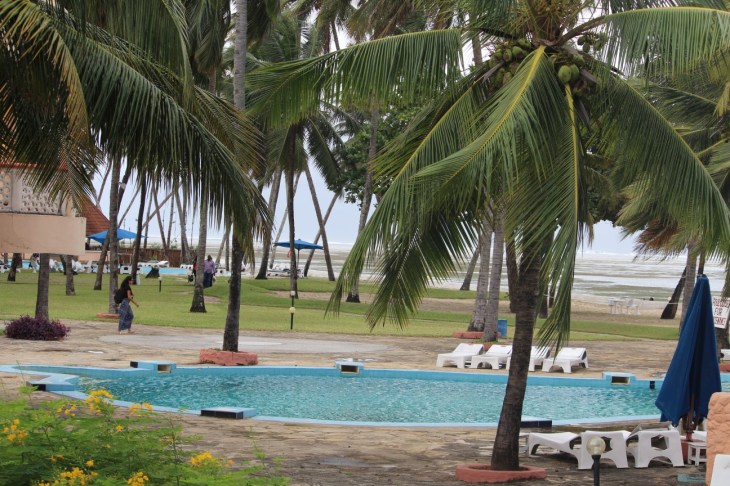 A beach resort in Mombasa. ©Akshit Awadiya