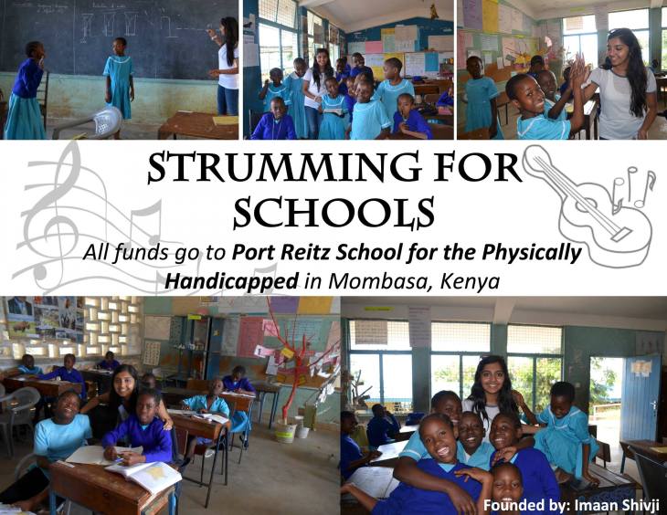 Imaan Shivji's Strumming for Schools