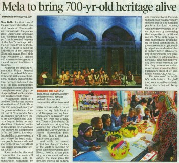 Aga Khan Trust for Culture India, all set to begin three-day Nizamuddin Apni Basti Mela