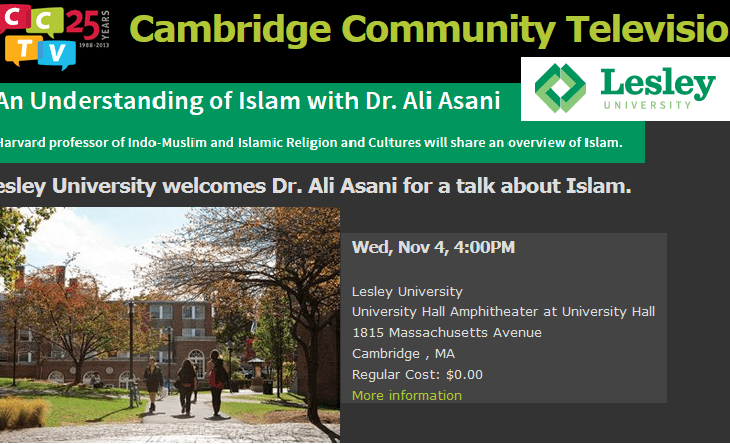 An Understanding of Islam with Dr. Ali Asani