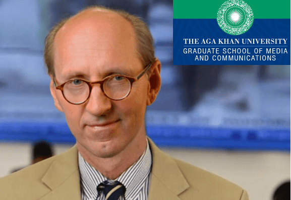 Michael Meyer, dean of the Graduate School of Media and Communications at Aga Khan University in Nairobi, is creating an environmental reporting program for Africa. (image credit: AKU-GSMC)