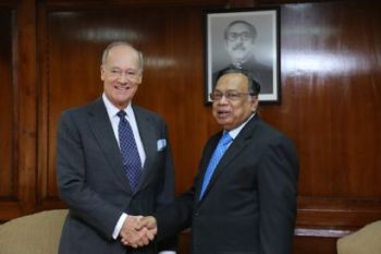 Prince Amyn Aga Khan Presents Credentials to Bangladesh, Visits AKDN Sites