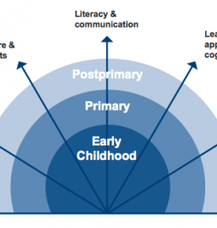 Global framework of learning domains (Source: UNESCO-UIS/Brookings Institution (2013). Towards Universal Learning: Recommendations from the Global Metrics Task Force, p. 11)