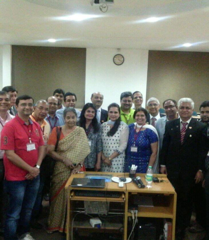 Dr. Farida Virani at the Lion’s Leadership Development Programme