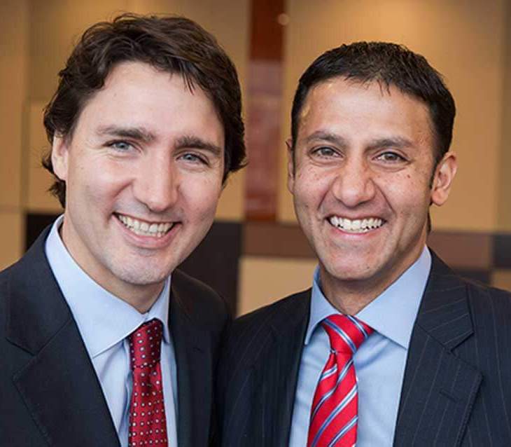 Trudeau names 35 new parliamentary secretaries - Arif Virani, parliamentary secretary to the Minister of Immigration, Refugees and Citizenship
