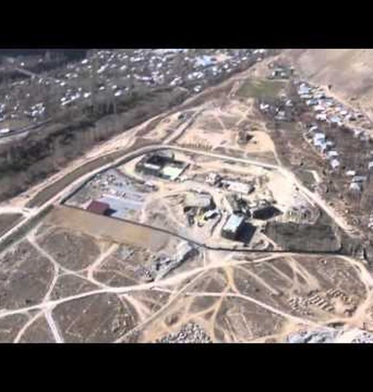 Taking Shape: Aerial View of UCA Khorog Campus Phase I