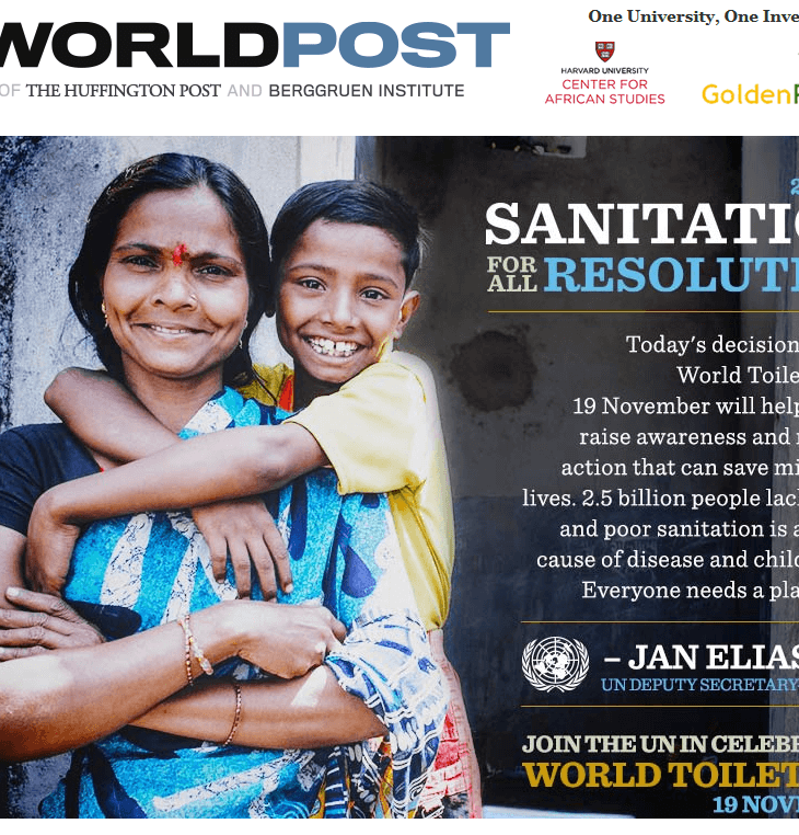 United Nation's World Toilet Day