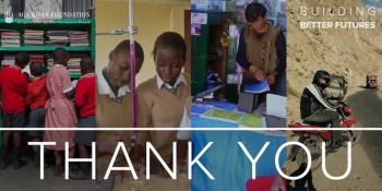 AKF USA's CEO Thanks supporters for raising over $190,000 for Building Better Futures - Giving Tuesday 2015 Campaign