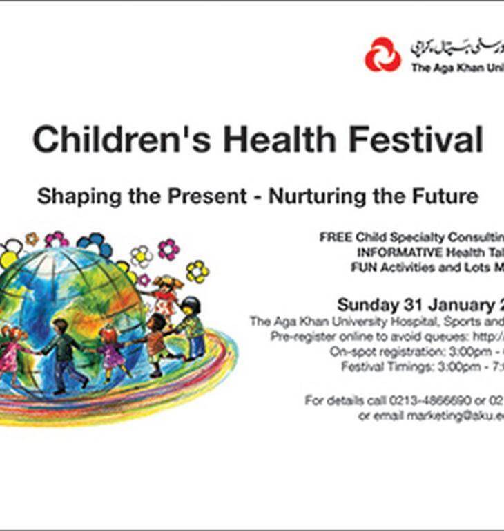 Children’s Health Festival at the Aga Khan University Hospital, Karachi