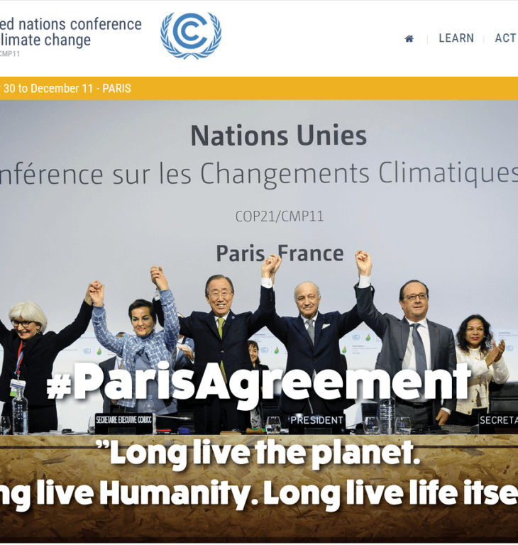 AKU at "Summit of Conscience for the Climate," precursor to UN's Convention on Climate Change (COP21)