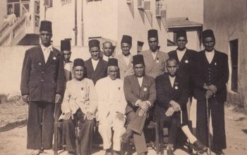 A group of Iranian Ismailis who attended the Golden Jubilee of Imam Sultan Mahomed Shah in 1936. (Photo: The Ismailis: An Illustrated History)