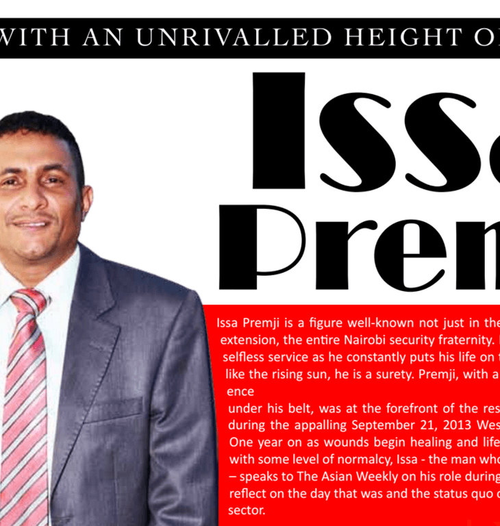 Issa Premji: The man with an unrivaled height of bravery - Westgate Mall massacre hero