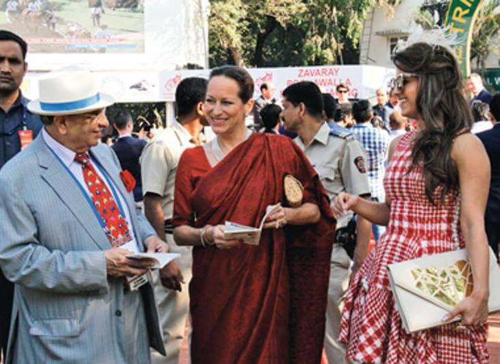 Princess Zahra Aga Khan at the 36th Asian Racing Conference, India