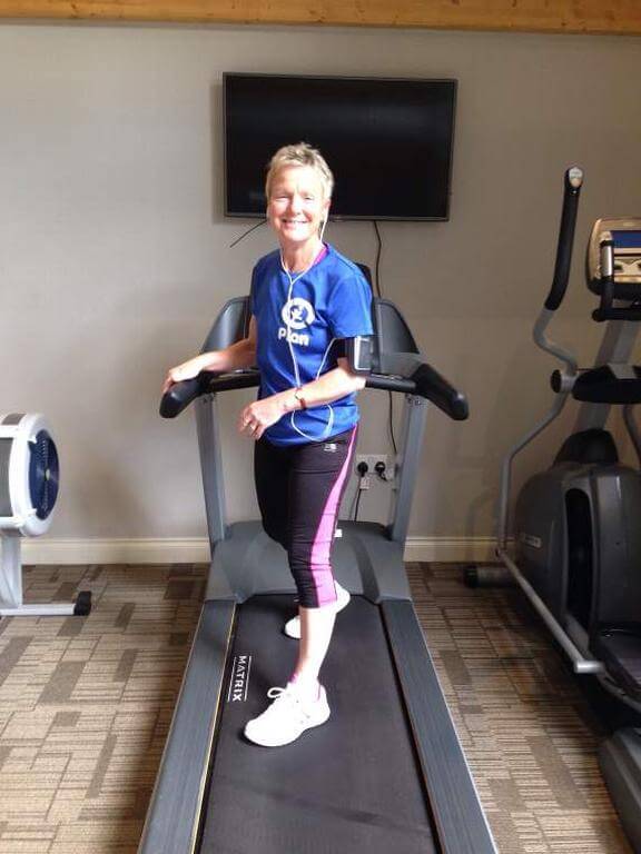 Gill laces up her trainers for charity marathon challenge