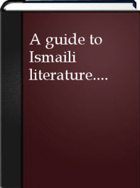 A guide to Ismaili literature by Ivanow (Photo: University of Toronto, Library Catalogue)