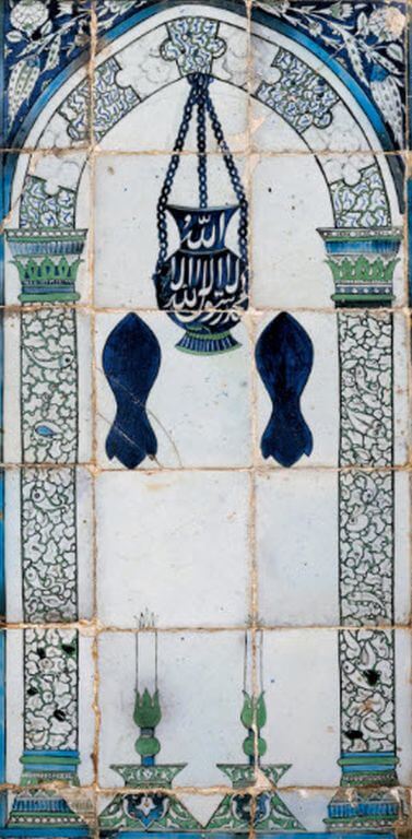 Mihrab panel, 1574, Syria. Aga Khan Museum