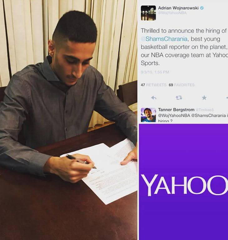 Reporter Shams Charania talks about his love for basketball, what pushes him to succeed