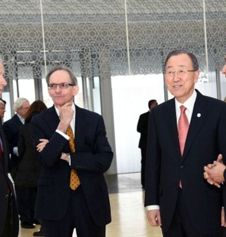 United Nations Secretary-General Ban Ki-moon visits the Delegation of the Ismaili Imamat | Global Centre for Pluralism