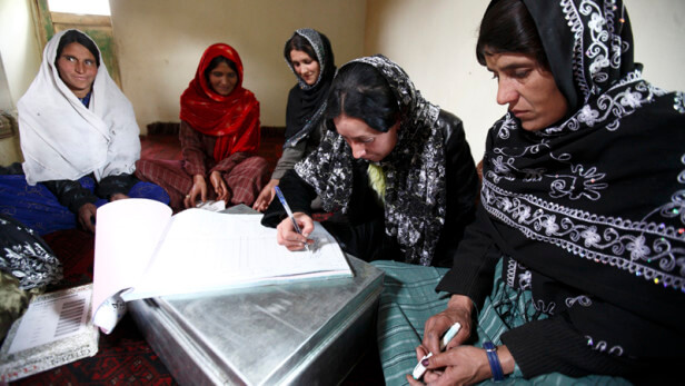 A women's self-help group in Badakhshan, Afghanistan. What revisions are needed to better incorporate women into post-conflict assistance efforts? Photo by: Sandra Calligaro / Aga Khan Foundation / CC BY-NC-ND
