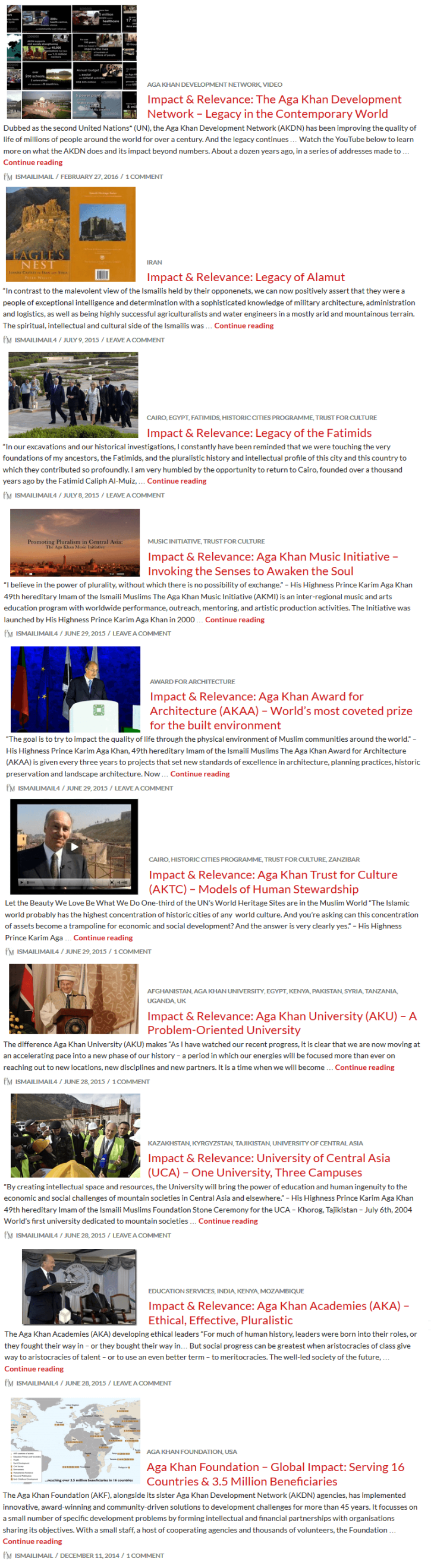 Impact and Relevance